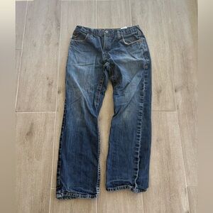 Y2K ARIAT DENIM STRAIGHT FIT COWBOY JEANS 100% COTTON W34 USA